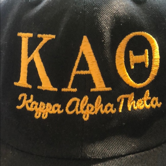 Kappa Alpha Theta Sorority baseball hat - Picture 6 of 6